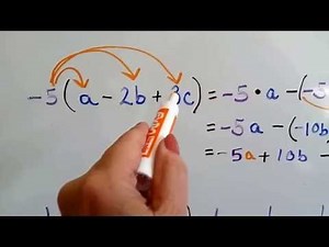 Algebra I #2.7a, Distributive property over Subtraction