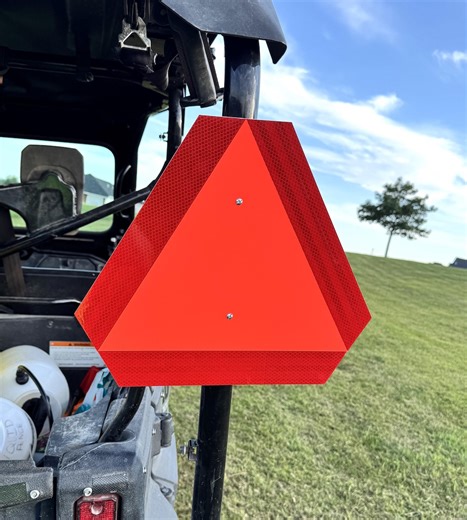 Honda Pioneer Slow Moving Vehicle (SMV) Sign Mount - Removable - Etsy