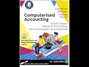 Computerized Accounting - Basics of Accounting II