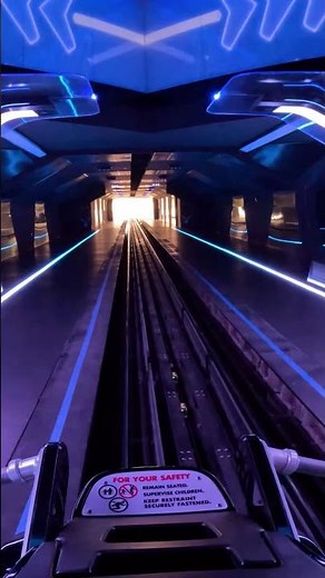 The FASTEST Roller Coaster at Disney World Magic Kingdom - Tron Lightcycle Run