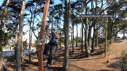 New ropes course at San Francisco's McLaren Park offers aerial challenges