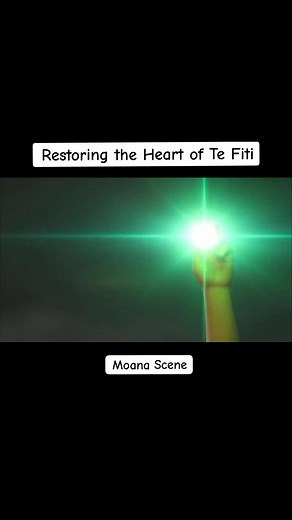 Moana Final Scene: Restoring the Heart of Te Fiti