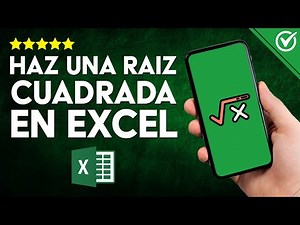 Cómo CALCULAR la RAÍZ CUADRADA en Excel | Tutorial Completo