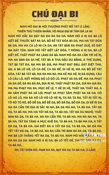 Chú Đại Bi: Giới thiệu và Ý Nghĩa