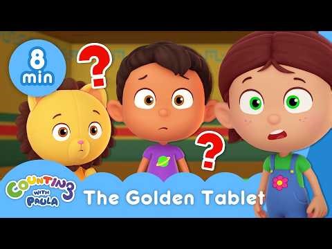 How Will They Solve This Puzzle? | Counting with Paula S7 | #kids #animation