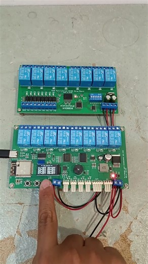 Menggunakan RS485 Modbus dengan ESP32, mengawal board relay melalui Modbus RTU #shahrulnizam #iot #esp32 #modbus