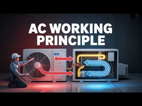 Working Principle of Air Conditioner | Complete AC Working Explained Step by Step