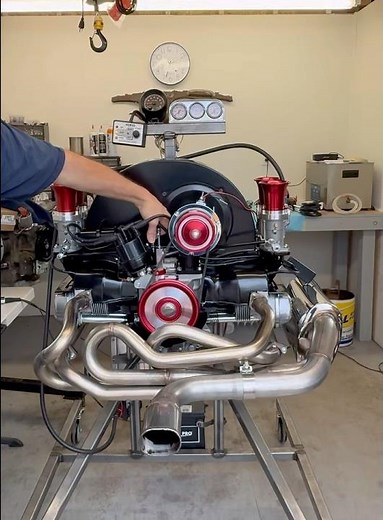 Porsche Speedster 356 Exhaust Systems and AVW VW 2110cc Engine Build
