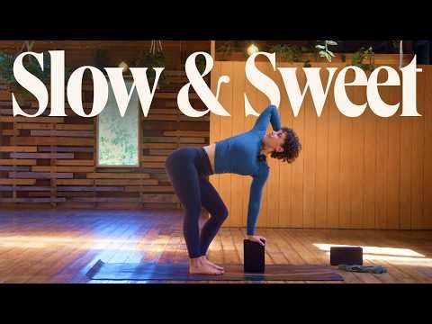 50 Min Slow & Sweet Full-Body Vinyasa w/ Yoga Philosophy