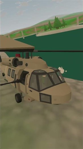 This Large Helicopter Is OP #unturned #shorts #update