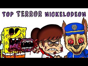 TOP TERROR NICKELODEON (Historias escalofriantes) | Draw My Life