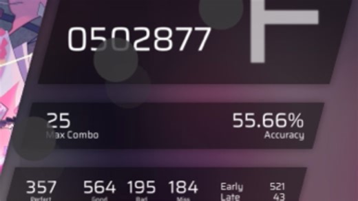 【全站最高？】Rrhail AT 单指50w 55.66acc（纯整活）