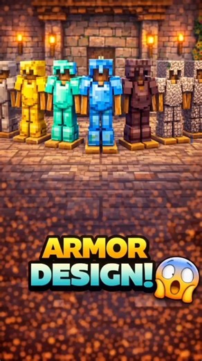 👉 Best Armor Stand Designs in Minecraft 😱🛡️ (Easy Builds!) #shorts #minecraft