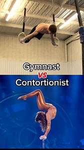 27K views · 450 reactions | Contortionist vs. gymnast challenge!  Sofie Dossi#gymnastics #gymnast #sports #gymnast #contortion #stunt | Ian Gunther | Facebook