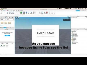 App Jedi - Roblox Studio - How to add a Gui only visible to you or other players