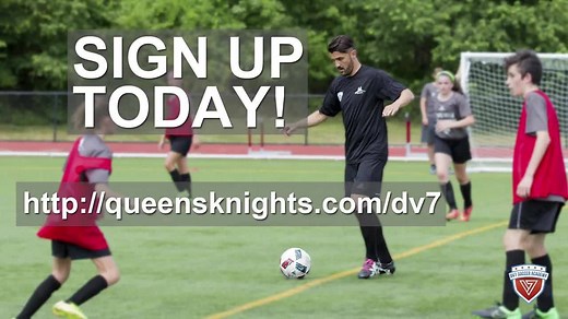 David Villa Sánchez and DV7 Soccer Academy are ready for the Queens College Summer Camp! Are you ready? Visit www.queensknights.com/DV7 and enroll today! ¡David Villa y DV7 Soccer Academy están listos para el campus de verano en Queens College! Y vos, ¿estáis listo? ¡Accede a www.queensknights.com/DV7 y únete hoy! | DV7 Soccer Academy
