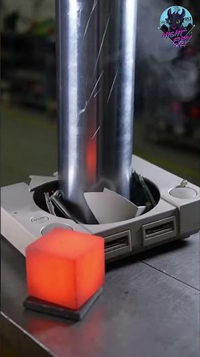 PS One Hydraulic Press Video # 3 #4k #ai #nightfurycr7gaming #shorts