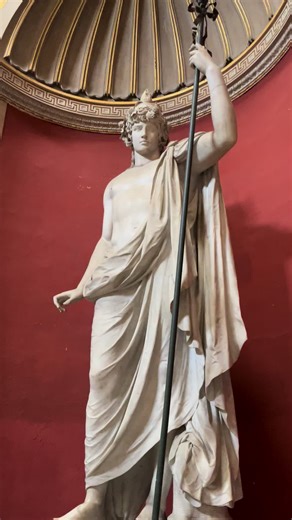 It is not Dionysus or Bacchus – it is Antinous. #antinous #fyp #greekgod #romanhistory