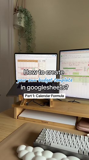 Creating Your Own Budget Template with Calendar Formula | Google Sheets Tips