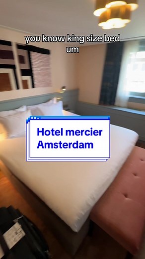$500 a night worth it??? This is hotel Mercier in Amsterdam, this is one of the most expensive places I stayed at. Stones throw from the canal and far from the hustle and bustle of the city center. buildings are so old, which is one of the reasons why the rooms are so small, but this place was highly curated and decorated. ##hotel##reviews##travel##fyptour dates below * 7/18 Perth * 7/24 Brisbane * 7/27 Sydney * 7/30 Melbourne * 8/02 Auckland EARLY * 8/02 Auckland LATE * 9/6-9/7 Columbus * 9/20 