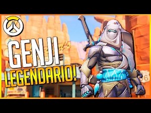 OVERWATCH: Genji LEGENDARIO y Widow caza telas | Makina
