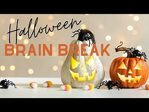 1 Minute Calm Brain Break For Halloween🎃