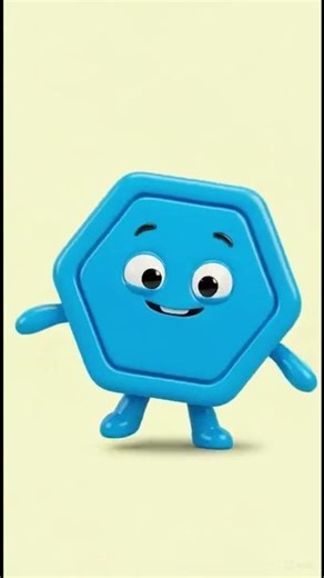 Crescent, Hexagon & Cross Dance Party! 🌙⬡➕ Fun Shape Song