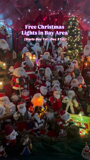 Anvit & Isha | Citizens of the Sky | Travelers on Instagram: "Widmer-World Christmas Display — Pleasanton’s Most Magical Winter Wonderland! ✨🎄 📍 3671 Chelsea Ct, Pleasanton, CA 🕕 Open Every Evening in December (6 PM – 9 PM, weather permitting) Step into 25+ years of Christmas magic crafted by the Widmer family — a must-see Tri-Valley holiday tradition featured on ABC’s Great Christmas Light Fight! 🌟 ✨ Front Yard Highlights: • Computerized Christmas trees 🌲 • Lighted animals 🦌 • A giant sle