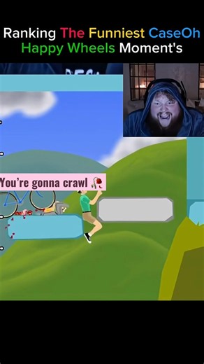 #ranking CaseOh’s funniest Happy Wheels moments