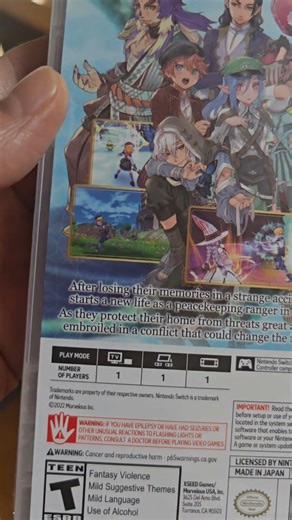 RUNE FACTORY 5 (nintendo switch)