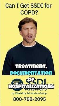 Can I Get SSDI for COPD?