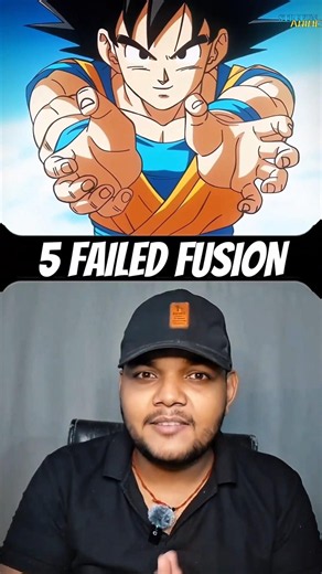 5 Failed Fusion In Dragon Ball😅#dragonball #goku #vegeta
