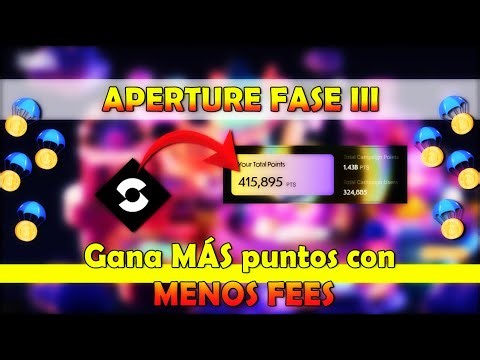 APERTURE FASE 3 | Nuevo Sistema de Puntos | TIPS - HACKS & Recomendaciones que debes tener en Cuenta