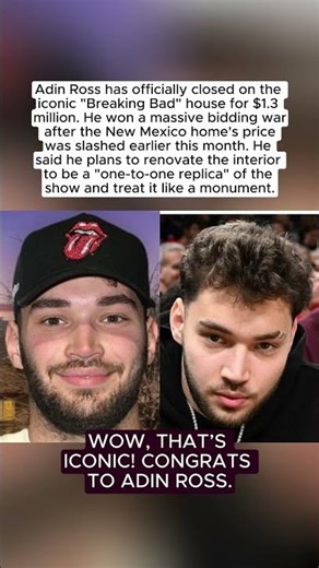 Adin Ross closes on Walter White’s 'Breaking Bad' house for $1.3 million