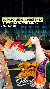 🦆👟 Merlin the Duck launches limited-edition sneakers with Panam | Only 200 pairs available