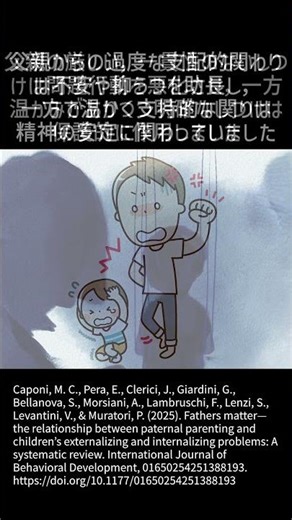 子どもの「問題行動」、父親の役割 #家族 #子育て #研究 #父親