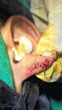 Sebaceous cyst ear lobe excision - Dr Hitesh Patel