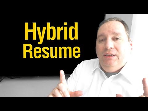 Combination Resume / Hybrid Resume