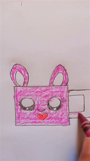 How to draw A cute Bunny cup easy drawing ✍️🥰