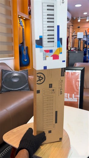 Auxell Musical Equipment on Instagram: "Create anywhere, anytime Small, lightweight, durable, and USB-powered - ideal for mobile music-making and compact studio setups. Arturia MicroLab mk3 Compact USB-MIDI Keyboard Controller Price N155,000 25 Velocity-Sensitive Mini Keys Pitchbend and Modulation Touch Strips Octave Up/Down Buttons Hold (Sustain) Button + Chord Function Integrated USB Cable Channel for Storage Mac and Windows Compatible USB Bus Powered Includes USB Cable and Analog Lab Lite Inc