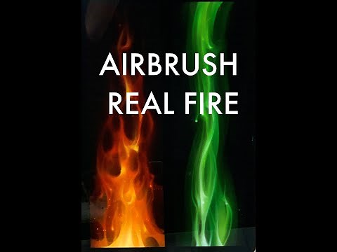 How-To Airbrush Real Fire with candy2o - Part 1