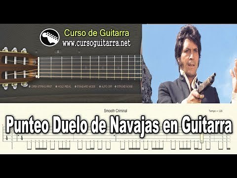 🎸 Cómo tocar el DUELO DE NAVAJAS (Curro Jiménez) en Guitarra