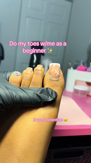 Acrylic Toe Nail Art Tutorial for Beginners in Pittsburgh