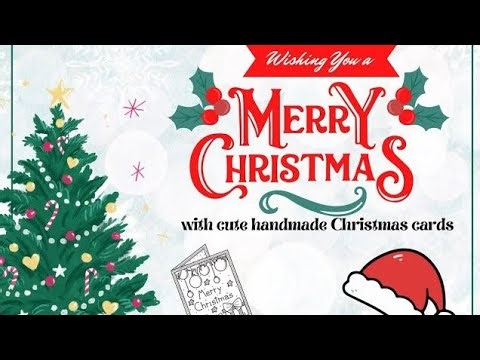 Easy and Beautiful christmas cards #diycards #christmasart