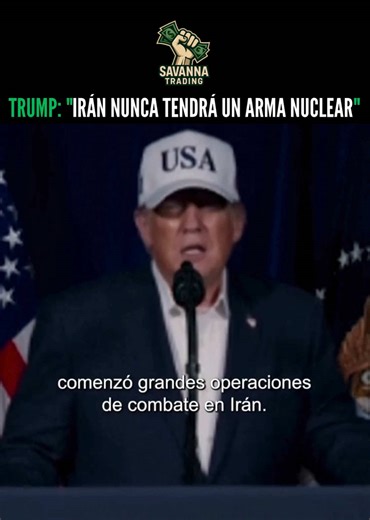 🧨 IMPACTO GLOBAL: Trump vs Irán. ¿Qué pasará con los mercados? 📊 ¡ATENCIÓN INVERSORES! 🚨 La tensión entre EE. UU. e Irán escala a niveles críticos. Este tipo de declaraciones de Donald Trump no solo mueven tropas, mueven el DINERO a nivel mundial. 🌍💸 Analizamos el escenario: 1️⃣ Volatilidad en el ORO. 🚀 2️⃣ Incertidumbre en el precio del CRUDO. 🛢️ 3️⃣ Refugio en activos seguros. ¿Tienes tu estrategia lista para la volatilidad? 📈 Comparte este Reel con alguien que necesite proteger su cap