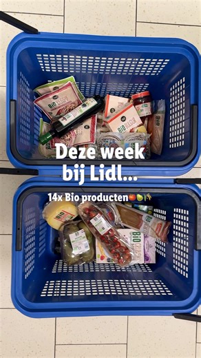 Bio lovers, dit is jullie maand! 🌿 Scoor de hele maand 10% korting op jouw favoriete bioproducten met de Lidl Plus app. 💚 *Prijzen in de video zijn Lidl Plus prijzen. | Lidl Nederland
