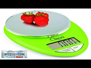 Ozeri Pro Digital Kitchen Food Scale 0.05 oz to 12 lbs (1