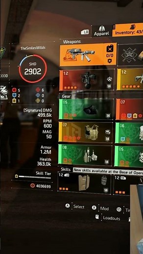 The Division 2 - MY EXOTIC OUROBOROS BUILD