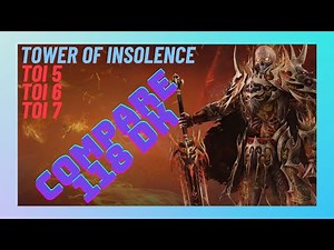 Lineage 2 Official Death Knight ( DK ) 118LvL Tower Of Insolence 5th 6th & 7th Floor Comparison!
