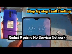 Redmi 9 prime no service network problem || Redmi 9 prime network problem